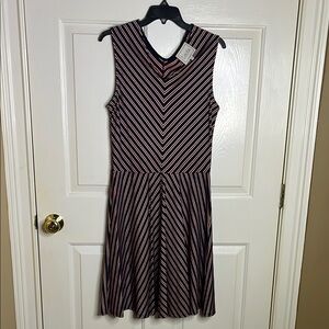 Striped Sleeveless Dress